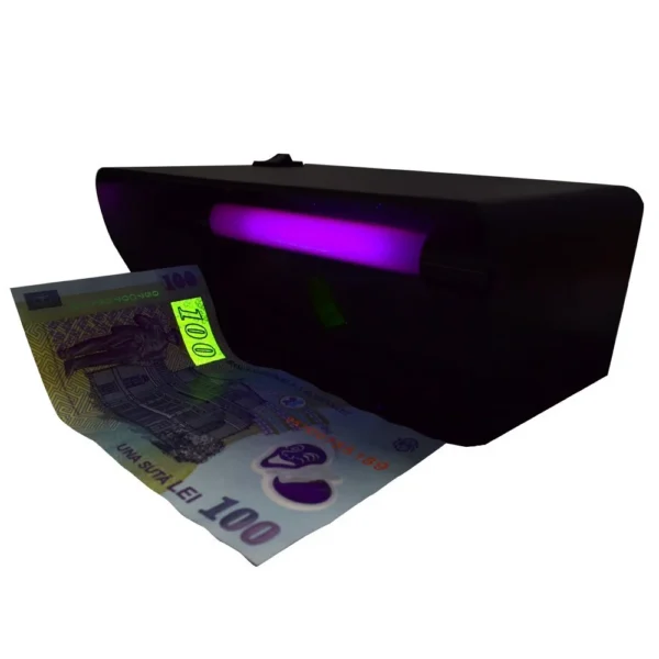 Tester profesional bancnote - lampa uv 4 w, detectie valuta - imagine 4