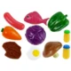 Set 22 accesorii bucatarie copii, alimente, condimente, oale, ustensile, multicolor - imagine 8
