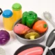 Set 22 accesorii bucatarie copii, alimente, condimente, oale, ustensile, multicolor - imagine 10