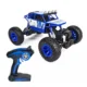 Masina off-road cu telecomanda 2.4 g, suspensii, scara 1:18, reincarcabila, albastra