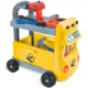 Banc de lucru pentru copii, forma autobuz, sunete, 38 accesorii multicolore - imagine 3