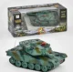 Tanc militar cu telecomanda a1m2, tun, mitraliera, efecte sonore si luminoase, reincarcabil, scara 1:32, 22.3 x 7.2 x 7.8 cm - imagine 7