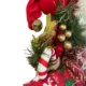 Figurina mos craciun, imbracaminte, caciula si accesorii, 30 cm - imagine 6
