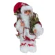 Figurina mos craciun, imbracaminte, caciula si accesorii, 30 cm - imagine 5