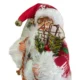 Figurina mos craciun, imbracaminte, caciula si accesorii, 30 cm - imagine 8