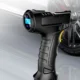 Compresor portabil auto, wireless, ecran lcd, reincarcabil usb, 120w, led frontal - imagine 5