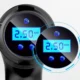 Compresor portabil auto, wireless, ecran lcd, reincarcabil usb, 120w, led frontal - imagine 4