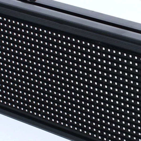 Reclama luminoasa led smd rgb 100x20 cm, text, imagini, animatii, wifi exterior slim - imagine 10