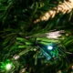 Brad artificial, iluminat cu fibra optica si led-uri, 210 cm, lumineaza multicolor - imagine 19