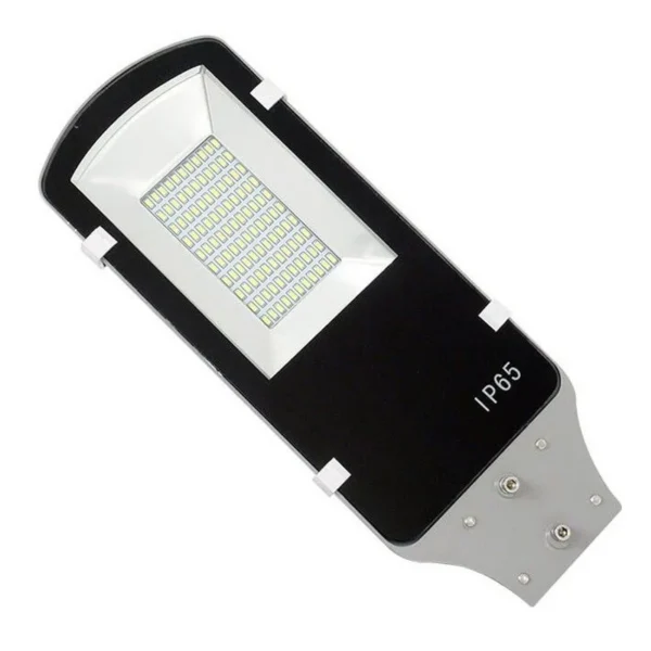 Lampa stradala solara 100w, 206 led-uri, 2 trepte iluminare, telecomanda, aluminiu - imagine 8