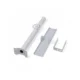 Lampa stradala solara 100w, 206 led-uri, 2 trepte iluminare, telecomanda, aluminiu - imagine 12
