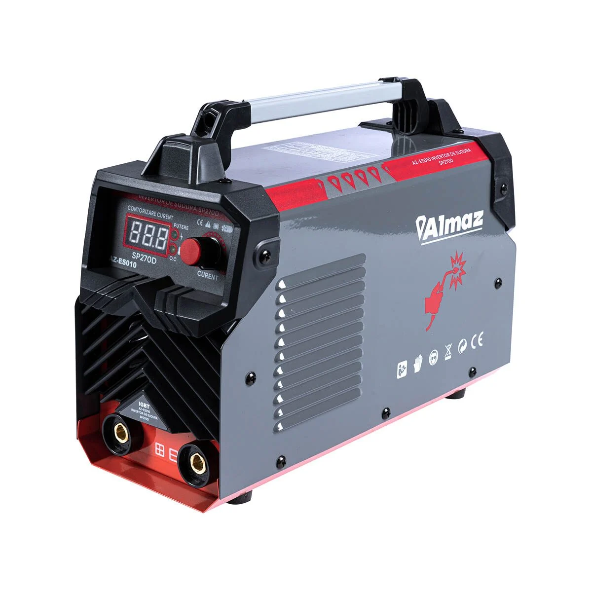 Invertor sudura, 300 A, MMA, afisaj digital, 80 V, 1.6-4.0 mm, Almaz 1 Invertor sudura, 300 A, MMA, afisaj digital, 80 V, 1.6-4.0 mm, Almaz