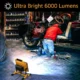 Proiector lucru, LED SMD, acumulator si stativ, 20 W, 4400 mAh, 1600 lm, IP54 - imagine 5