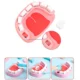 Trusa doctor stomatolog copii, set din lemn cu multiple accesorii, geanta cu fermoar - imagine 2