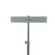 Stativ mobil pentru lampi bactericide, reglabil 100-190 cm, tija otel inox, 5 roti - imagine 2