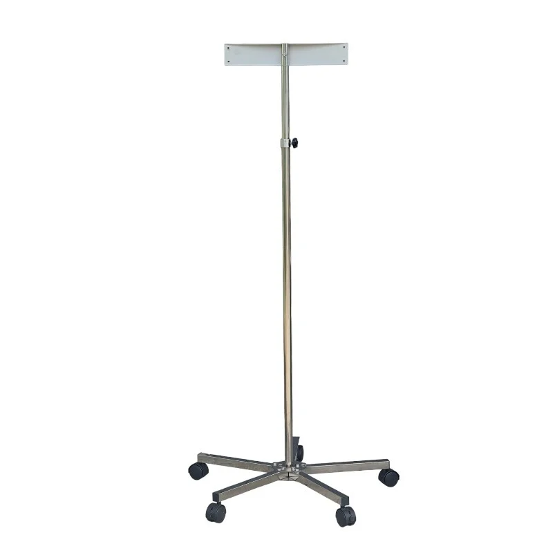 Stativ mobil pentru lampi bactericide, reglabil 100-190 cm, tija otel inox, 5 roti Stativ mobil pentru lampi bactericide, reglabil 100-190 cm, tija otel inox, 5 roti - imagine 1