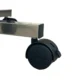 Stativ mobil pentru lampi bactericide, reglabil 100-190 cm, tija otel inox, 5 roti - imagine 3