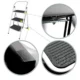 Scara otel, 3 trepte, max 150 kg, 70 cm - imagine 2