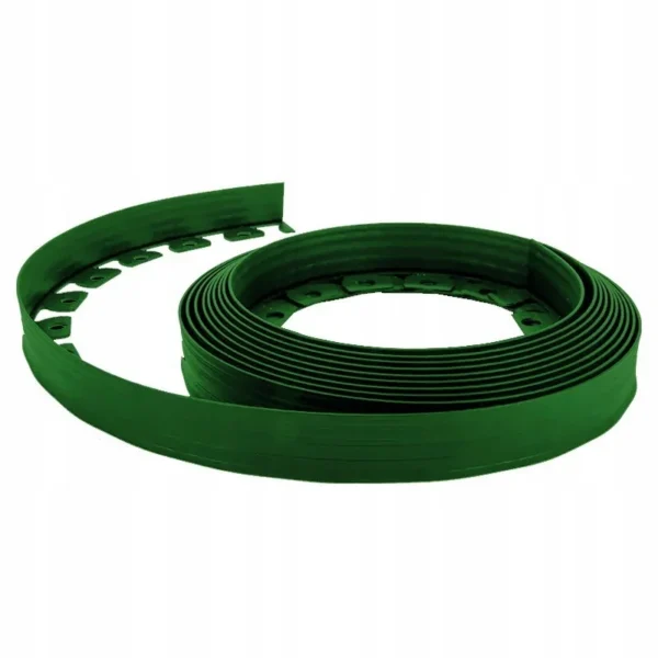 Separator gazon, lungime 10 metri, latime 5 cm, 30 pini montaj, culoare verde - imagine 13