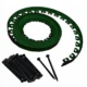 Separator gazon, lungime 10 metri, latime 5 cm, 30 pini montaj, culoare verde - imagine 12