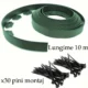 Separator gazon, lungime 10 metri, latime 5 cm, 30 pini montaj, culoare verde - imagine 7