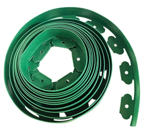 Separator gazon, lungime 10 metri, latime 5 cm, 30 pini montaj, culoare verde - imagine 14