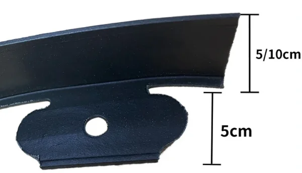 Separator gazon, lungime 10 metri, latime 5 cm, 30 pini montaj, culoare verde - imagine 15