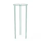 Suport metalic de flori, pentru exterior, set 3 bucati, 25x75 cm, verde - imagine 5