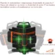 Nivel laser 4d, 16 linii, precizie 360 grade, functie autonivelare, telecomanda, 2 acumulatori 4000 mah - imagine 4