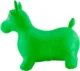 Calut gonflabil din cauciuc, jucarie pentru sarit, verde, 58x26x52 cm - imagine 2
