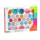 Set de constructie fulgi de zapada, 120 elemente diferite dimensiuni, multicolor - imagine 3