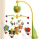 Carusel muzical pentru patut, rotativ, timer, 3 moduri muzicale, figurine albinute multicolor - imagine 5