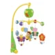 Carusel muzical pentru patut, rotativ, timer, 3 moduri muzicale, figurine albinute multicolor - imagine 16