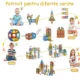 Set magnetic constructie 3d, circuit luminos interactiv steam, traseu bile, 105 piese, multicolor - imagine 6