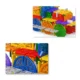 Set blocuri constructie, 218 piese diferite forme, jucarie steam, multicolor - imagine 5