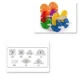 Set blocuri constructie, 218 piese diferite forme, jucarie steam, multicolor - imagine 6