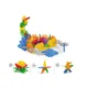 Set blocuri constructie, 218 piese diferite forme, jucarie steam, multicolor - imagine 2