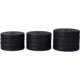 Set haltere si gantere, sarcina 2x10 kg, bara conectare, 12 discuri de diferite greutati, negru/rosu - imagine 9