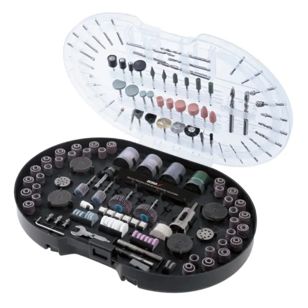 Set accesorii pentru masina de frezat verticala DED7931Z1, 287 buc, cu cutie, Dedra - imagine 1