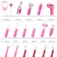Trusa medicala cu 73 de accesorii pentru copii, ambulanta interactiva cu lumini si efecte sonore, bebelus, roz - imagine 9