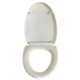 Capac de wc fosforescent, lumineaza turcoaz in intuneric, soft close - imagine 10