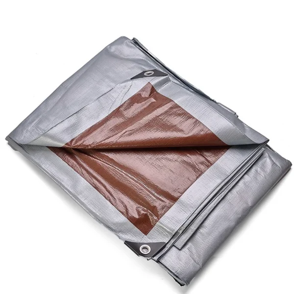Prelata ranforsata pe, 4x5 m 210g/mp, impermeabila, universala, rezistenta la inghet, protectie uv+ - imagine 16