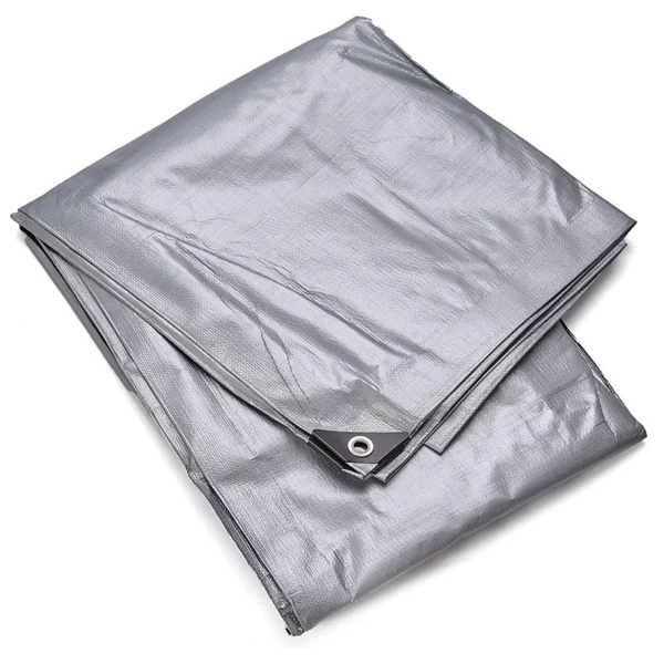 Prelata universala din pe, 4x8 m, 210g/mp, inele metalice, protectie uv+, impermeabila, rezistenta la inghet - imagine 12