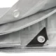 Prelata impermeabila 5x5 m, 210g/mp, pe, inele metalice 12 mm, rezistenta la inghet - imagine 3