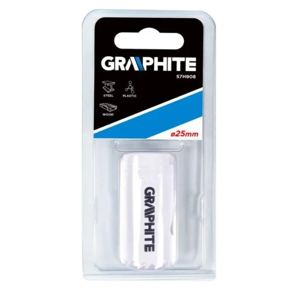 Freza bi-metal 25mm GRAPHITE - imagine 2