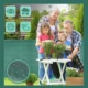 Plasa de umbrire 90%, 2x10 metri, hdpe, protectie uv gradina si terasa - imagine 5