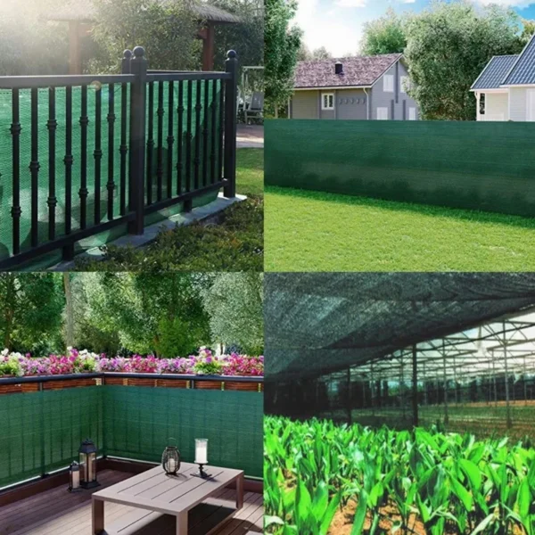 Plasa de umbrire solara, 1.5x25 metri, grad umbrire 90%, hdpe - imagine 3