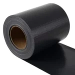 Banda opacizare gard, 19 cm x 35 metri, pvc, 450 g/mp, 20 clipsuri, gri antracit