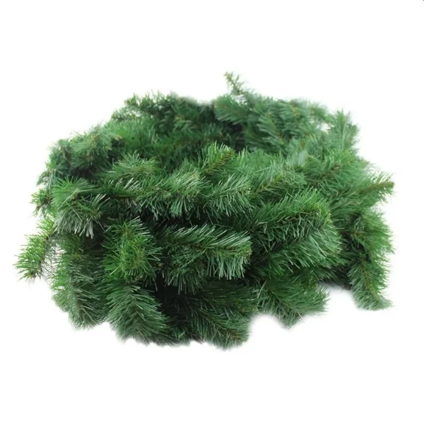 Ghirlanda decorativa luxury pine din crengi de brad artificial, lungime 5.4 m, ace 3d, decor craciun - imagine 9