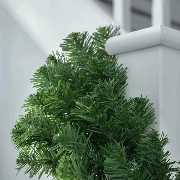 Ghirlanda decorativa luxury pine din crengi de brad artificial, lungime 5.4 m, ace 3d, decor craciun - imagine 10